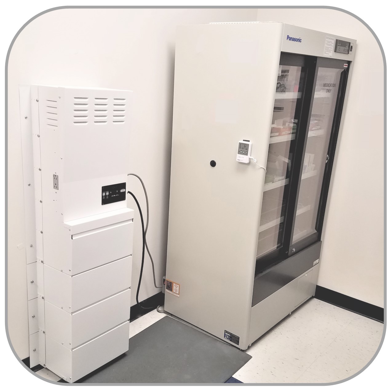 battery backup system for freezer